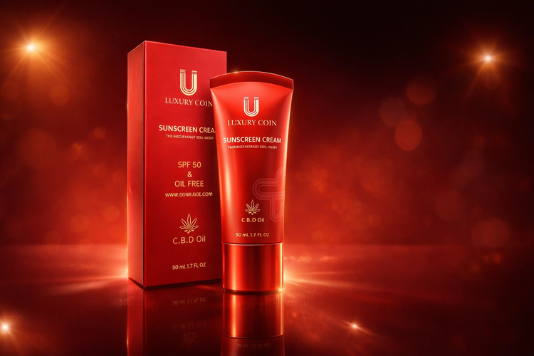 کرم ضد آفتاب لاکچری کوین spf 50