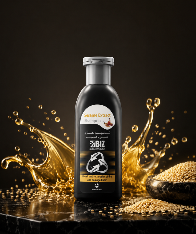 شامپو روغن کنجد بیز 300 میل | تغذیه و ترمیم موهای خشک